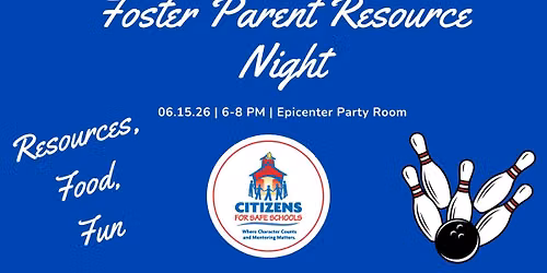 Foster Parent Resource Night