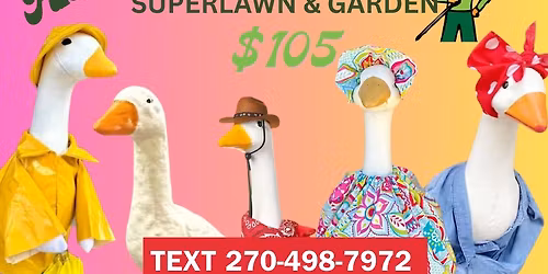 2nd Annual Porch Goose Paint Workshop