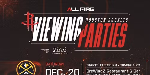 Rockets at Nuggets Viewing Party