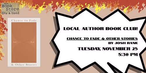 Local Author Book Club - Josh Rank
