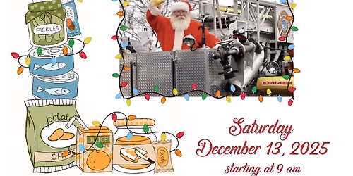 Santa is coming to Warwick Township & Food Drive