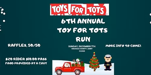6th Annual Toys for Tots Poker Scramble
