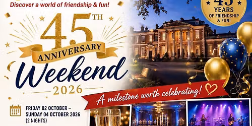 Spice Social 45th Anniversary Weekend 2026