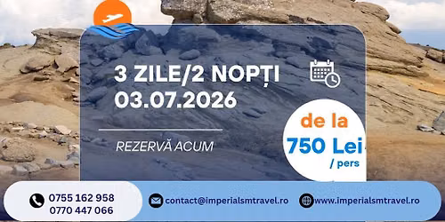 EXCURSIE MUNTII BUCEGI