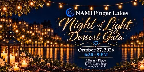 NAMI Finger Lakes Night of Light Dessert Gala