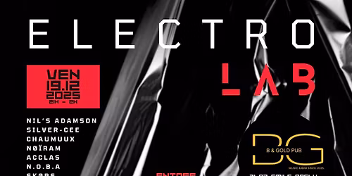 \u274c\ufe0f ELECTRO LAB 1\u00e8re \u00c9dition