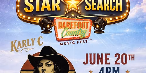 Karly C & The Rebel Y\u2019all Band @ BAREFOOT COUNTRY MUSIC FESTIVAL! 
