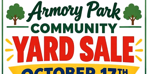 Armory Park Community Yard Sale