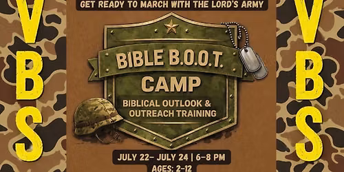 VBS BIBLE BOOT CAMP