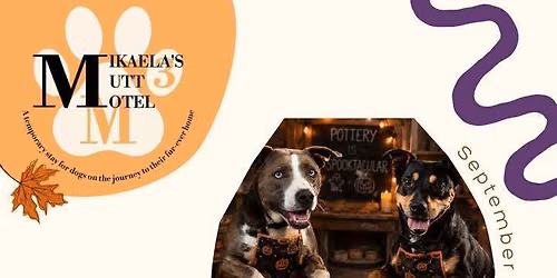\ud83c\udfa8\ud83d\udc3e PAINT, POTTERY & PUPPIES \u2014 OH MY! \ud83d\udc3e\ud83c\udfa8