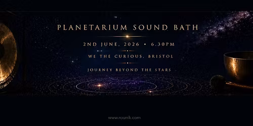 Planetarium Sound Bath: 3D Journey Beyond The Stars