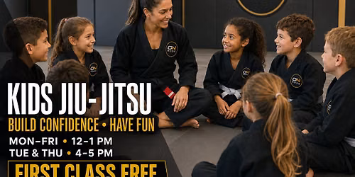 FREE Kids Jiu-Jitsu Trial Classes