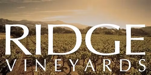Ridge Vineyards smagning