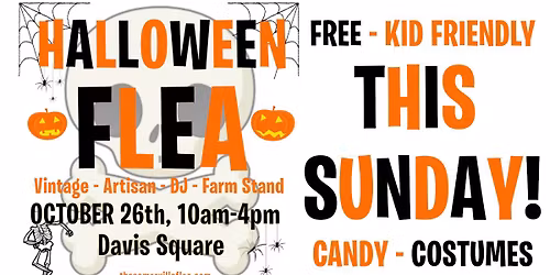 The Somerville Halloween Flea - Vintage and Artisan Market
