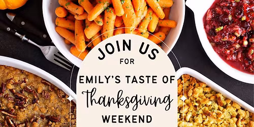 Taste of Thanksgiving Weekend