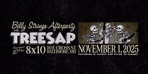 Treesap featuring members of Cabinet - Late Show - Billy Strings After Party