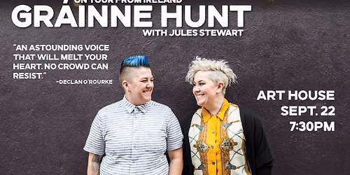 LIVE: Grainne Hunt with Jules Stewart