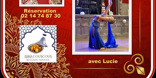 Soir\u00e9e orientale avec danseuse chez Zara Couscous