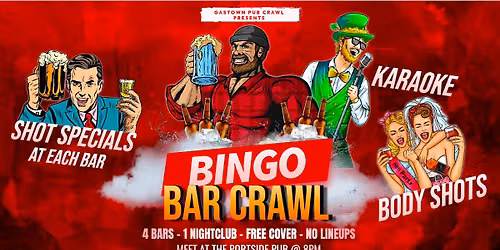 Bingo Bar Crawl - Vancouver 2026