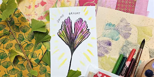 Watercolours for Wellness: ANCIENT GINGKO TREES