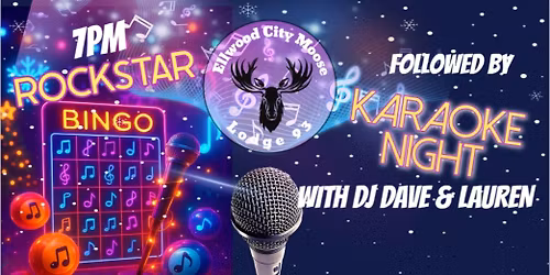ROCKSTAR BINGO & Music & Karaoke with DJ Dave & Lauren Fri 12\/19