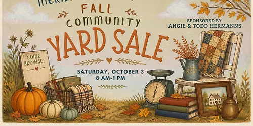 Meridian Community Fall Yard Sale