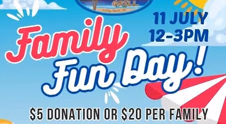 Family Fun Day July 11th 