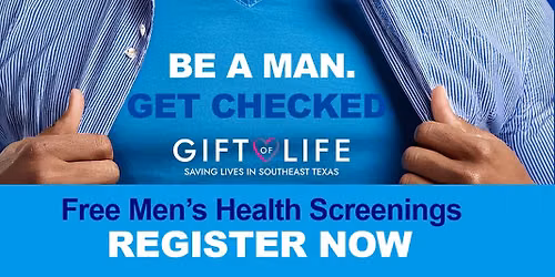 Gift of Life's FREE Men's Healthcare Screenings (Lumberton)