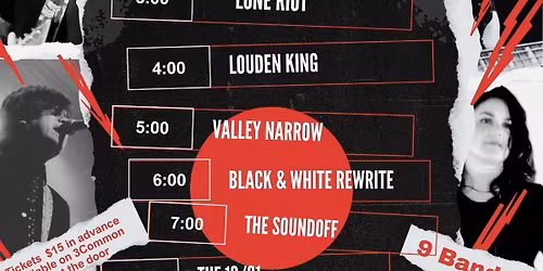 Blue Note Park and the Manitoba Rockin' Revolution Present "The Revolution Rocks The Park"