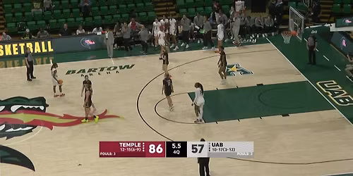 Temple Owls vs. UAB Blazers