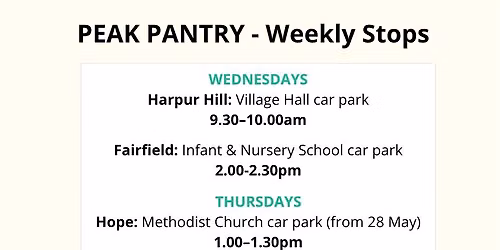 Peak Pantry - mobile affordable food and essentials for the community