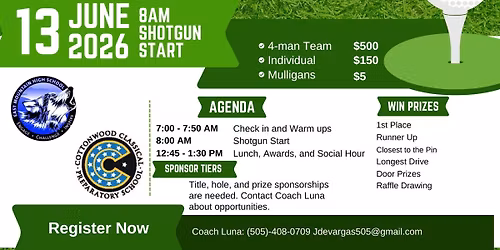 EMHS Golf Fundraiser