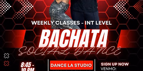 Sensual Bachata Partner Work Class Wednesdays in LA