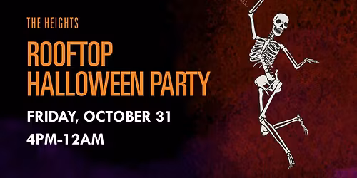The Heights Rooftop Halloween Party