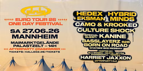 DNB ALLSTARS One Dayer Festival @ Zeltfestival Rhein-Neckar