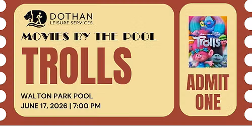 Movies by the Pool: Trolls