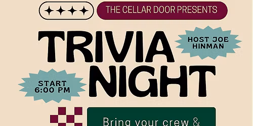 Trivia Night at The Cellar Door