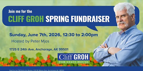 Spring Fundraiser - Elect Cliff Groh