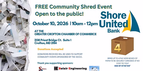 Fall Community Shred Event