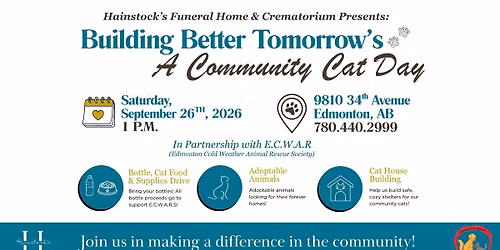 Building Better Tomorrow's : A Community Cat Day