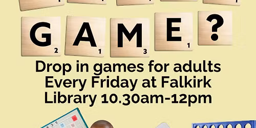 Still Game? Falkirk Library's Friday games club for adults