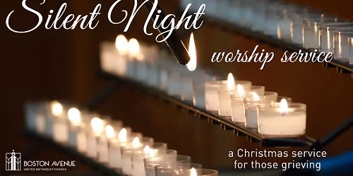 Silent Night: A Christmas service for those grieving