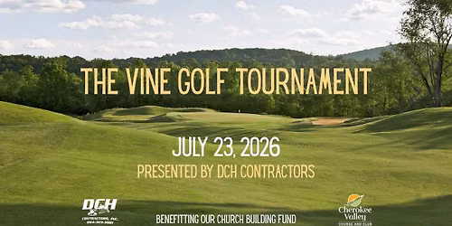 The Vine Building Fund Golf Tournament