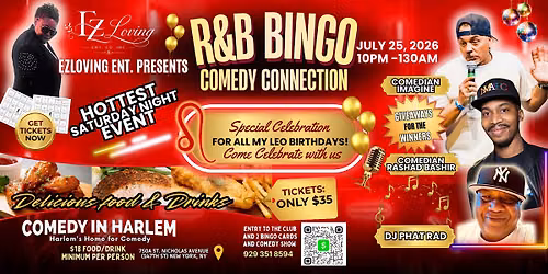 R&B Bingo Comedy Connection