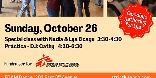 Charity Practica, Class & Goodbye gathering for Lya Elcagu