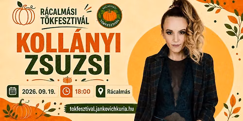 Koll\u00e1nyi Zsuzsi a R\u00e1calm\u00e1si T\u00f6kfesztiv\u00e1lon