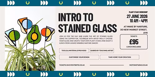 Stained Glass Plant Stake Workshop
