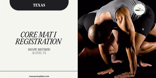 PILATES CERTIFICATION COURSE: Core Mat I in Austin, Texas