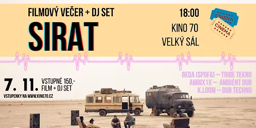 Filmov\u00fd ve\u010der \u2013 Sirat + DJ set