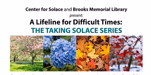 A Lifeline for Difficult Times: The Taking Solace Series